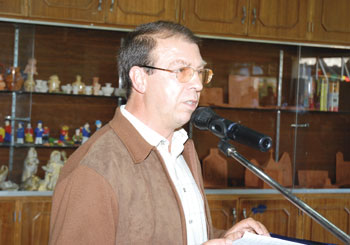 Paulino Macedo é o presidente do AVET