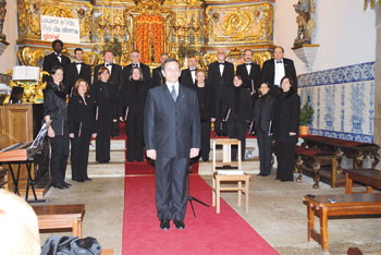 Coro espanhol actuou na Igreja Matriz de Santiago de Bougado