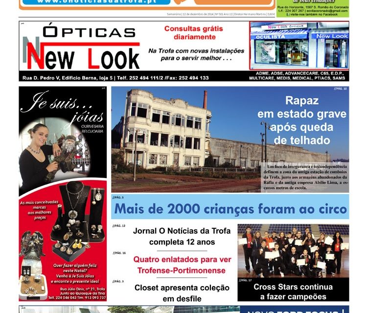 Jornal O Notícias da Trofa completa 12 anos