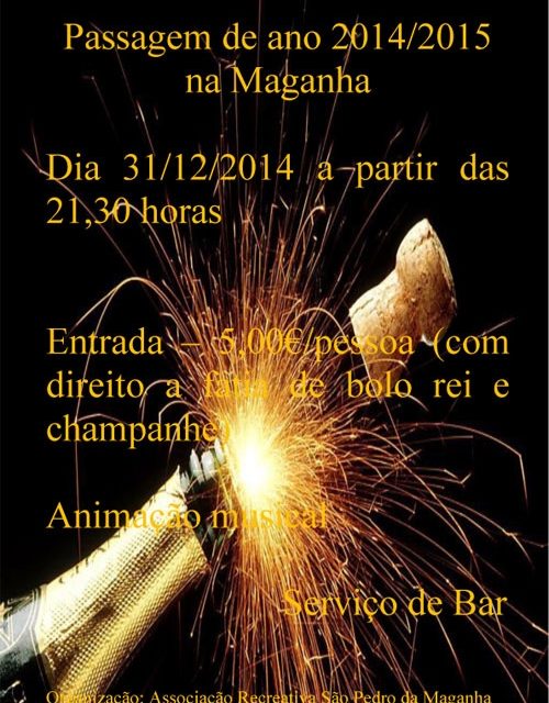 S. Pedro da Maganha promove festa na passagem do Ano
