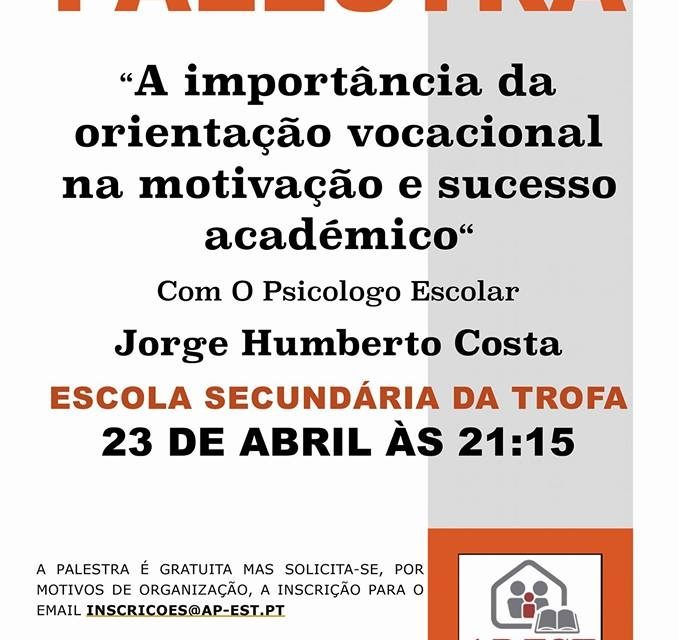 Palestra na Escola Secundária da Trofa