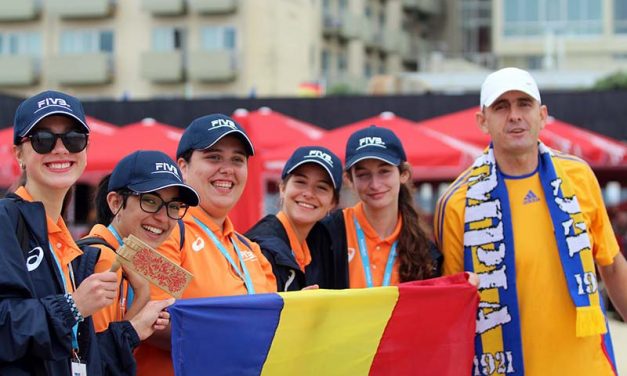 Trofenses em voluntariado no World Tour de Voleibol de Praia