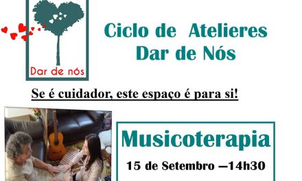 Musicoterapia para cuidadores a 15 de setembro
