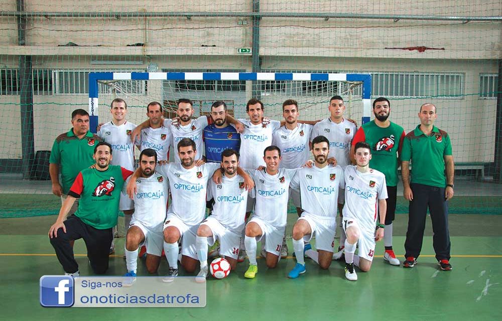 Trofa em peso nos campeonatos federados de futsal