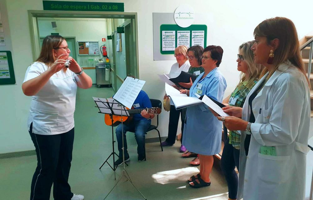 Coro do ACES dá música nos centros de saúde