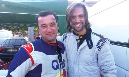 Filipe Moreira no pódio em Vizela