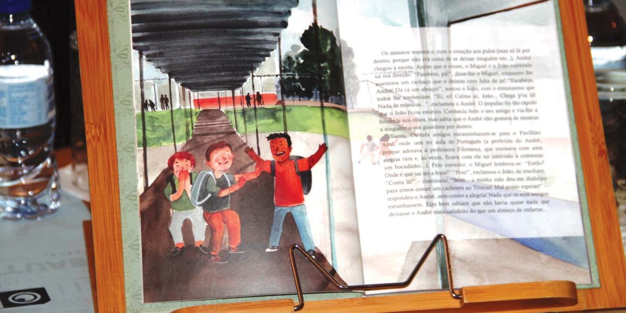 Ana Luísa Oliveira ilustra história infantil que fala das emoções
