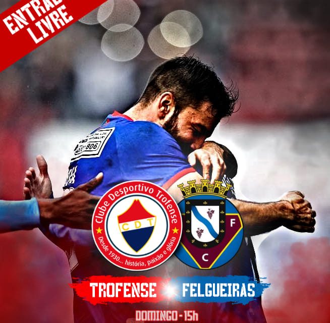 Trofense assume 1.º lugar e não cobra bilheteira este domingo