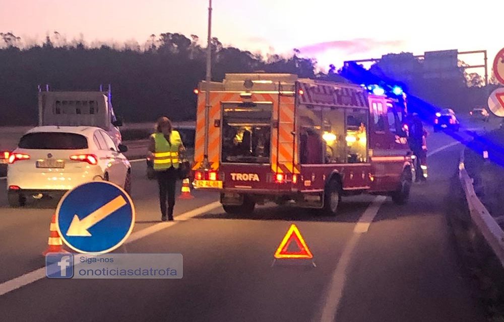 Acidente na A3 condiciona trânsito