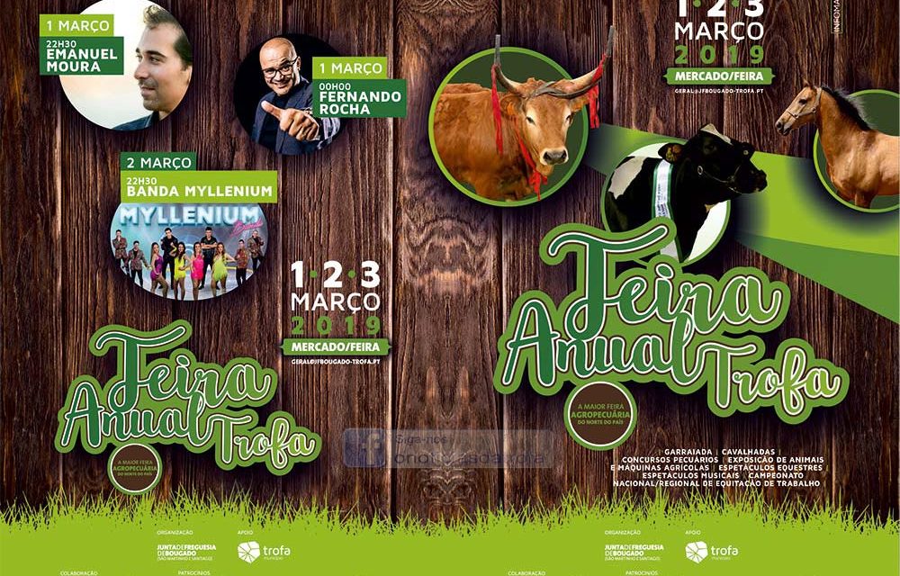 Feira Anual da Trofa de 1 a 3 de março