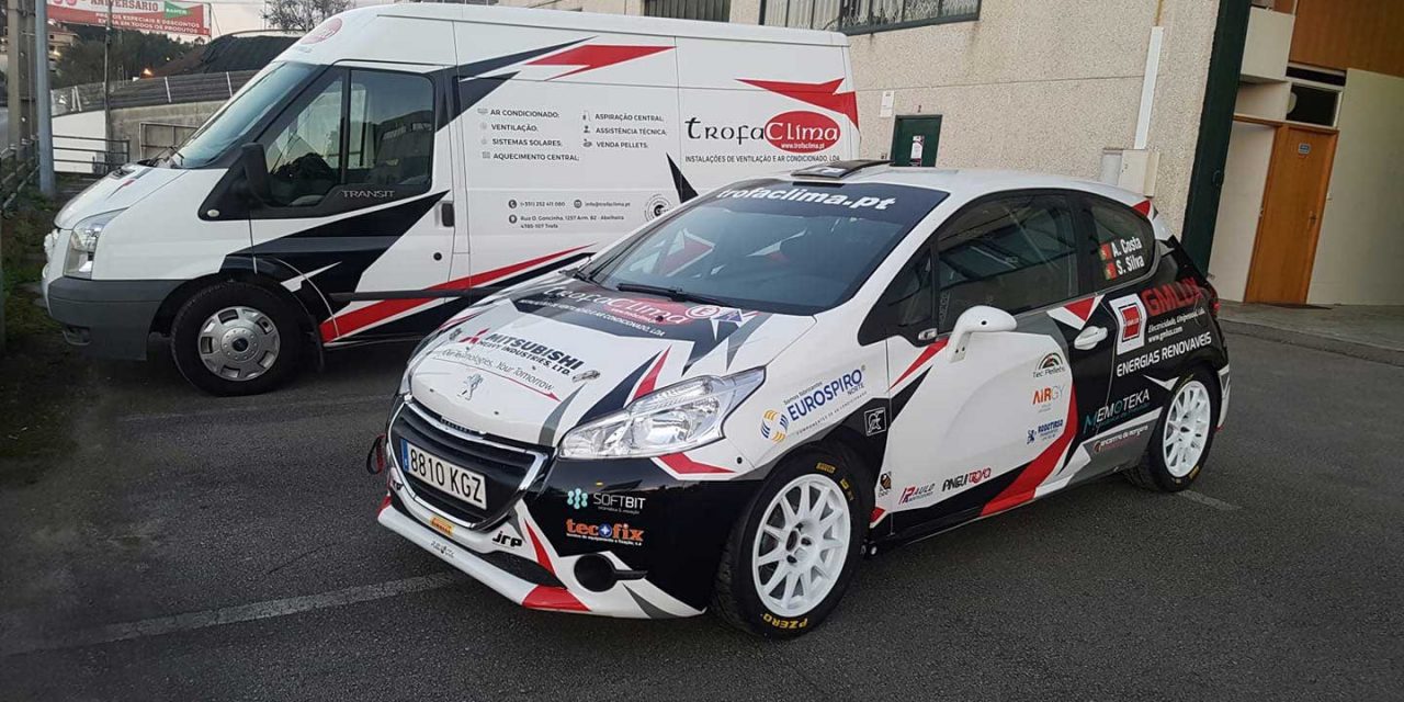 TrofaClima Rally Team estreia novo carro em Ourém