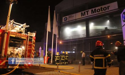 Incêndio destrói 20 motas na MotoTrofa