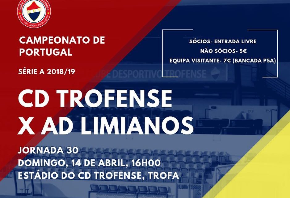 Trofense prepara receção ao Limianos