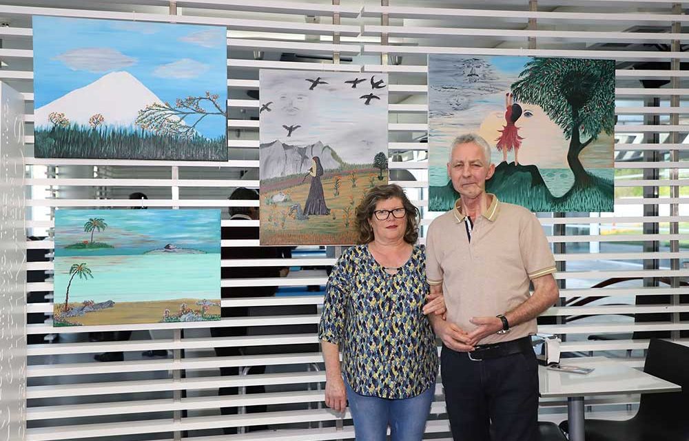 Pintor de S. Romão estreia-se numa exposição no Slotcar