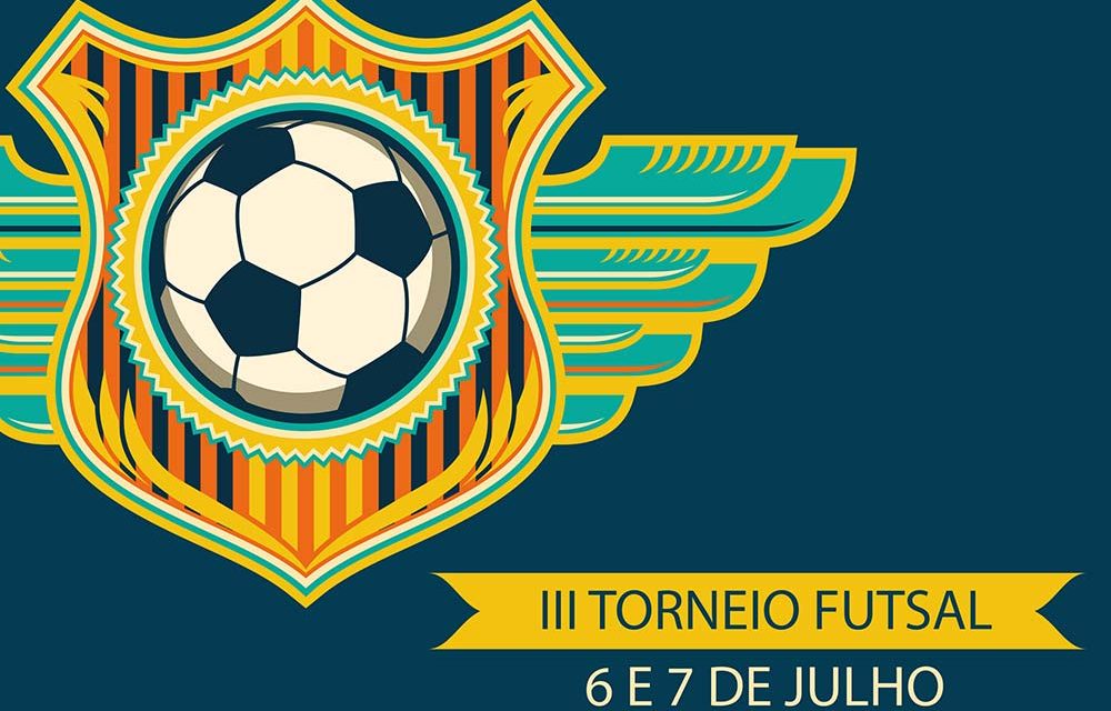 Torneio de futsal a 6 de julho