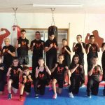 Crosstars com campeões nacionais de kickboxing