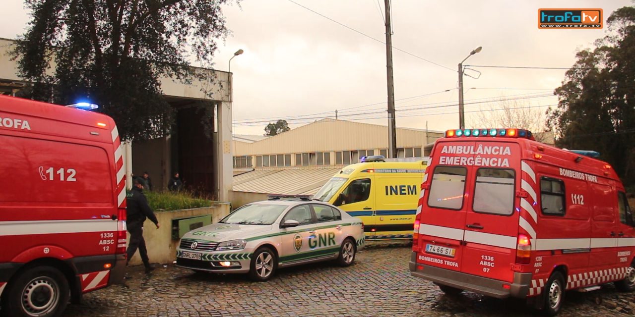 Video▶ 8 trabalhadores feridos em incêndio industrial